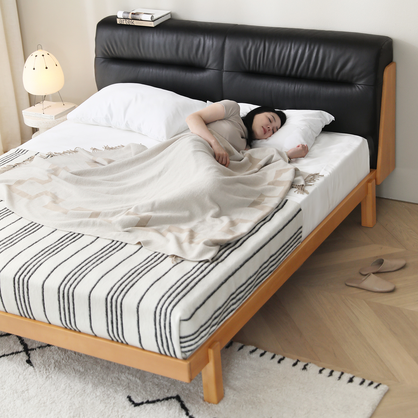 レザーベッド｜上質な雰囲気を演出・お手入れ簡単【CAGUUU公式】