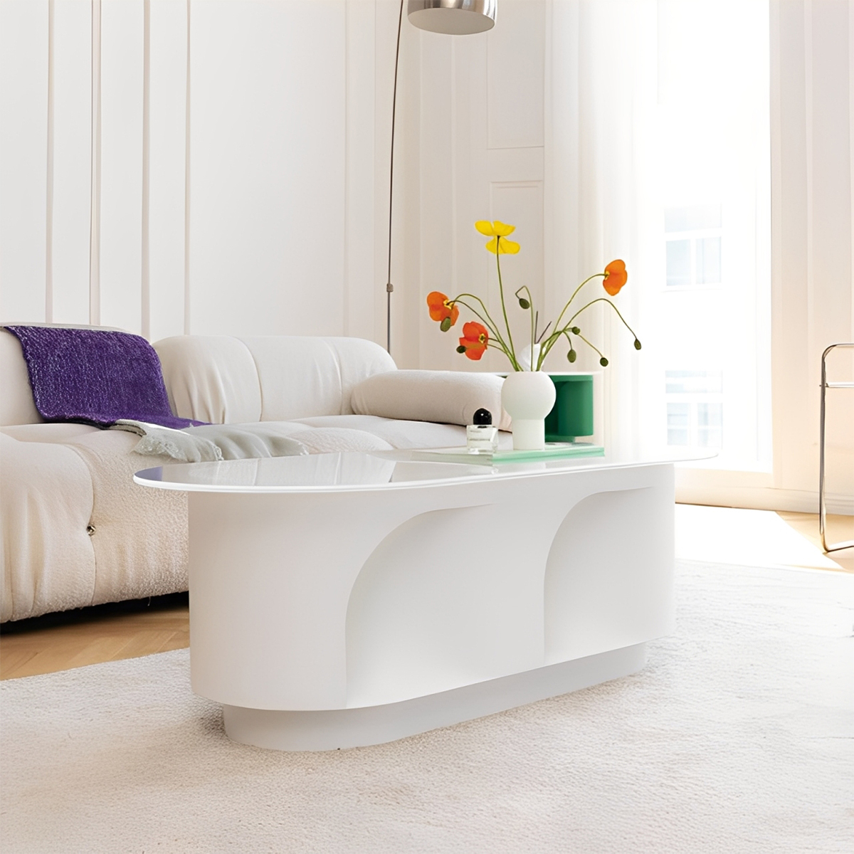 ラウンドキャットティーテーブル