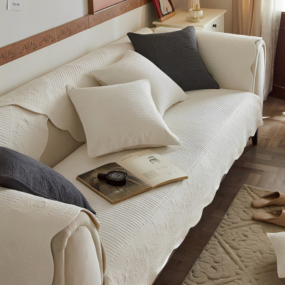 コットンソファカバー