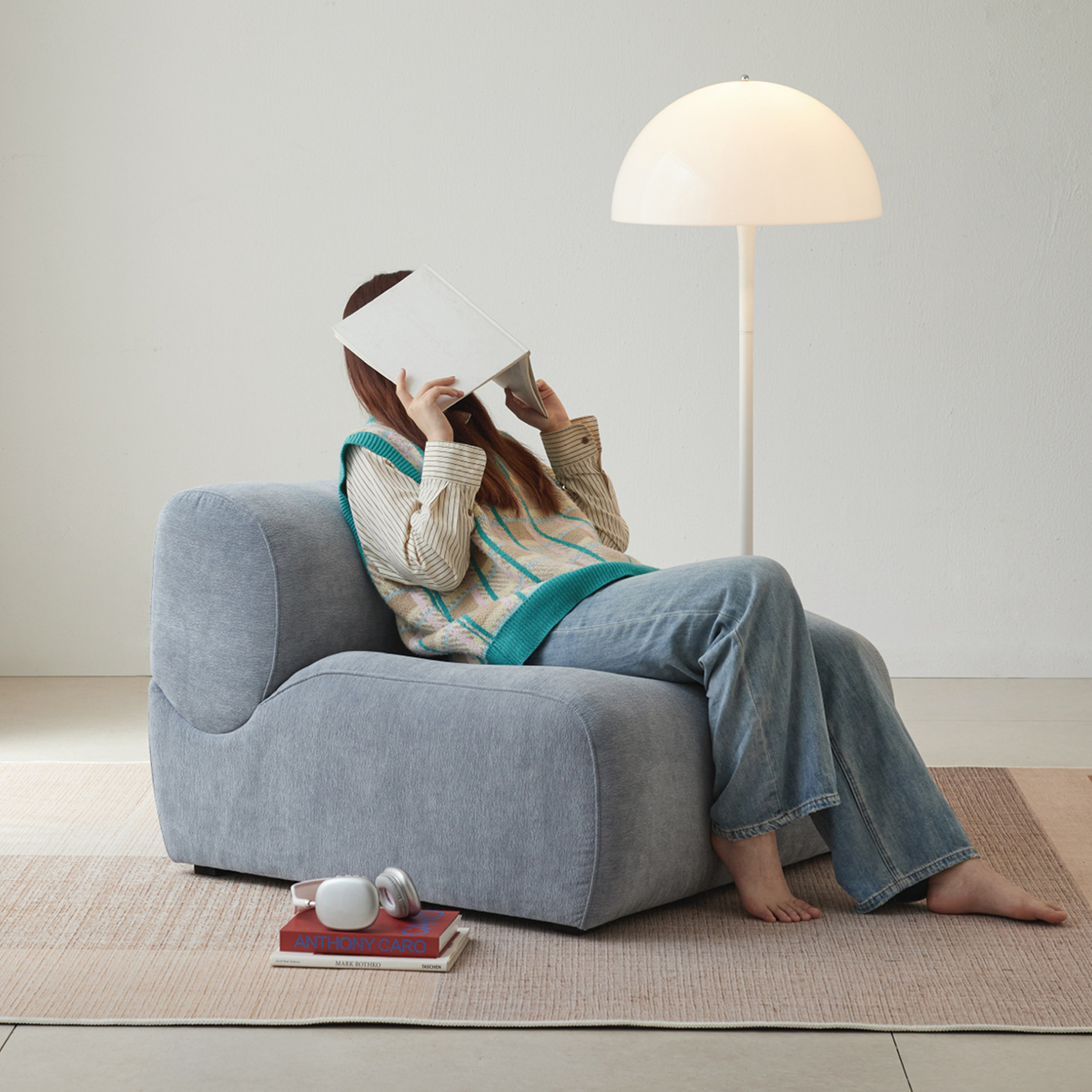 シングルカーブソファ