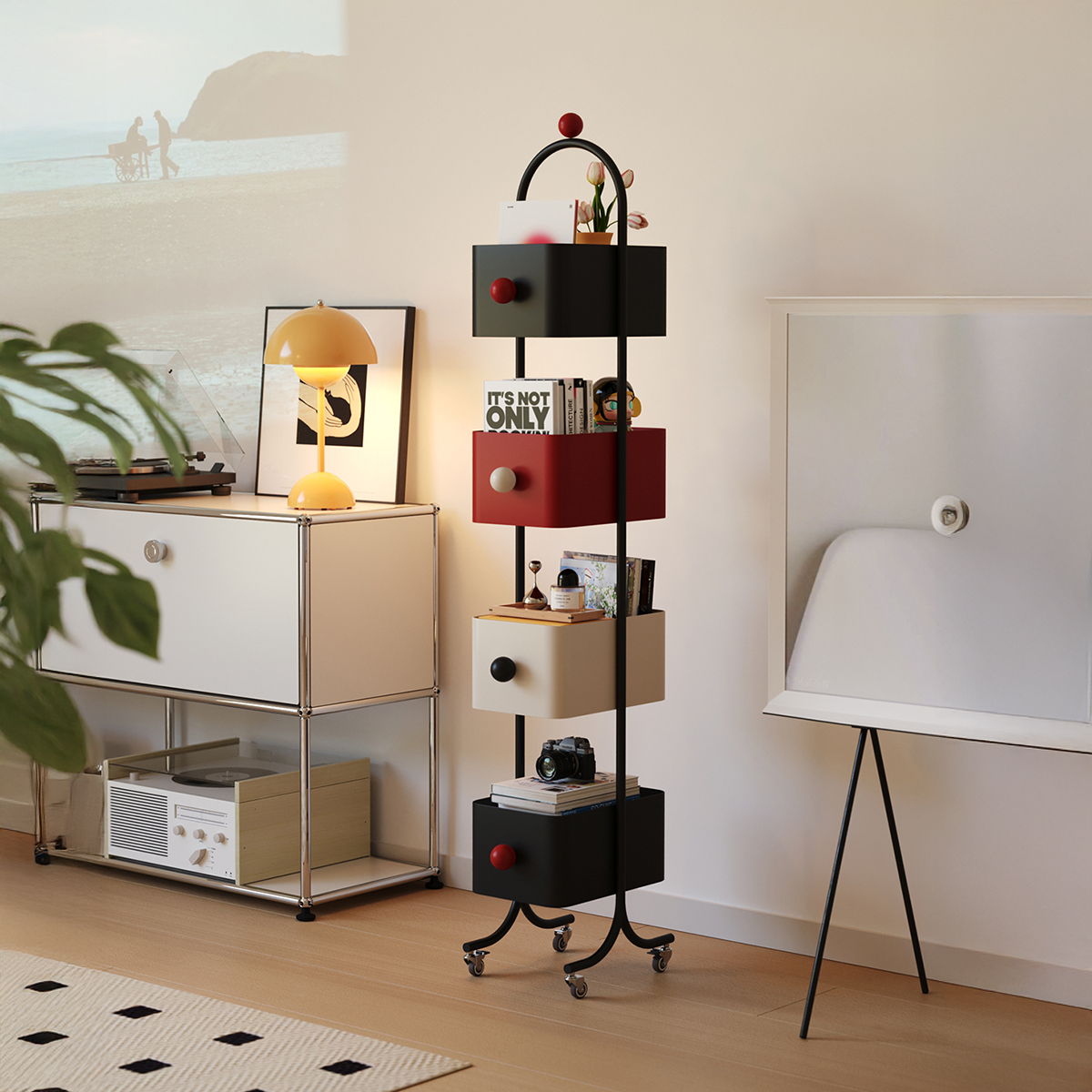 本棚・マガジンラック｜本や雑誌をおしゃれに収納・見せる収納【CAGUUU