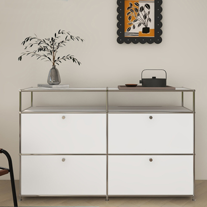 モダンディスプレイチェスト | 自由に組み合わせられる多用途収納家具