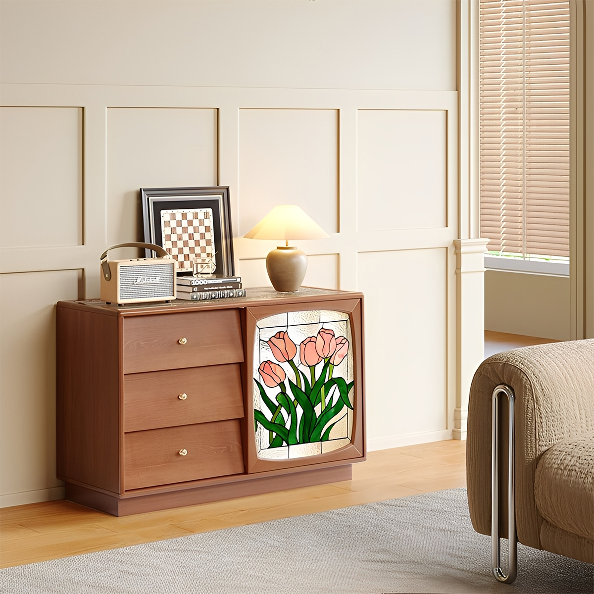 ステンドグラスデザインチェスト – CAGUUU