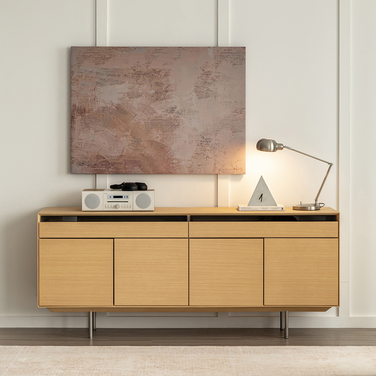 Mi　新品なのに一部傷あり、センスは良いのにちょっと残念なサイドボード Ovi オヴィ サイドボード | ブランド別,nissin 日進木工 | イズミ