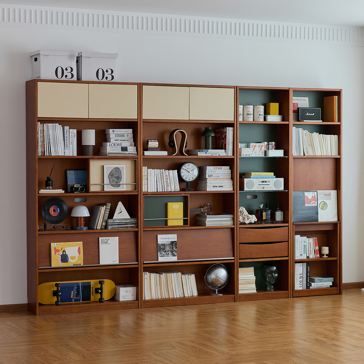 Woody Prime Box ノルディックモダンシェルフ