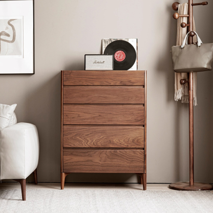 ウォールナットサイドキャビネット