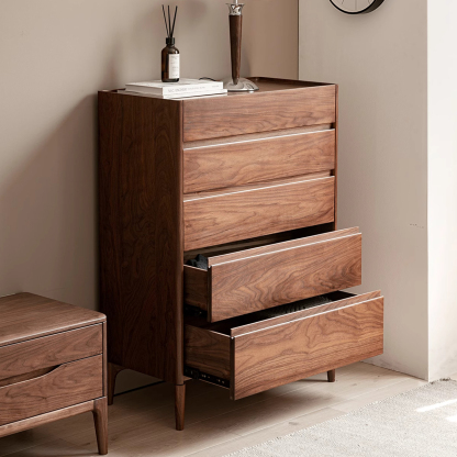 ウォールナットサイドキャビネット