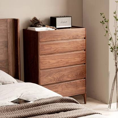 ウォールナットサイドキャビネット