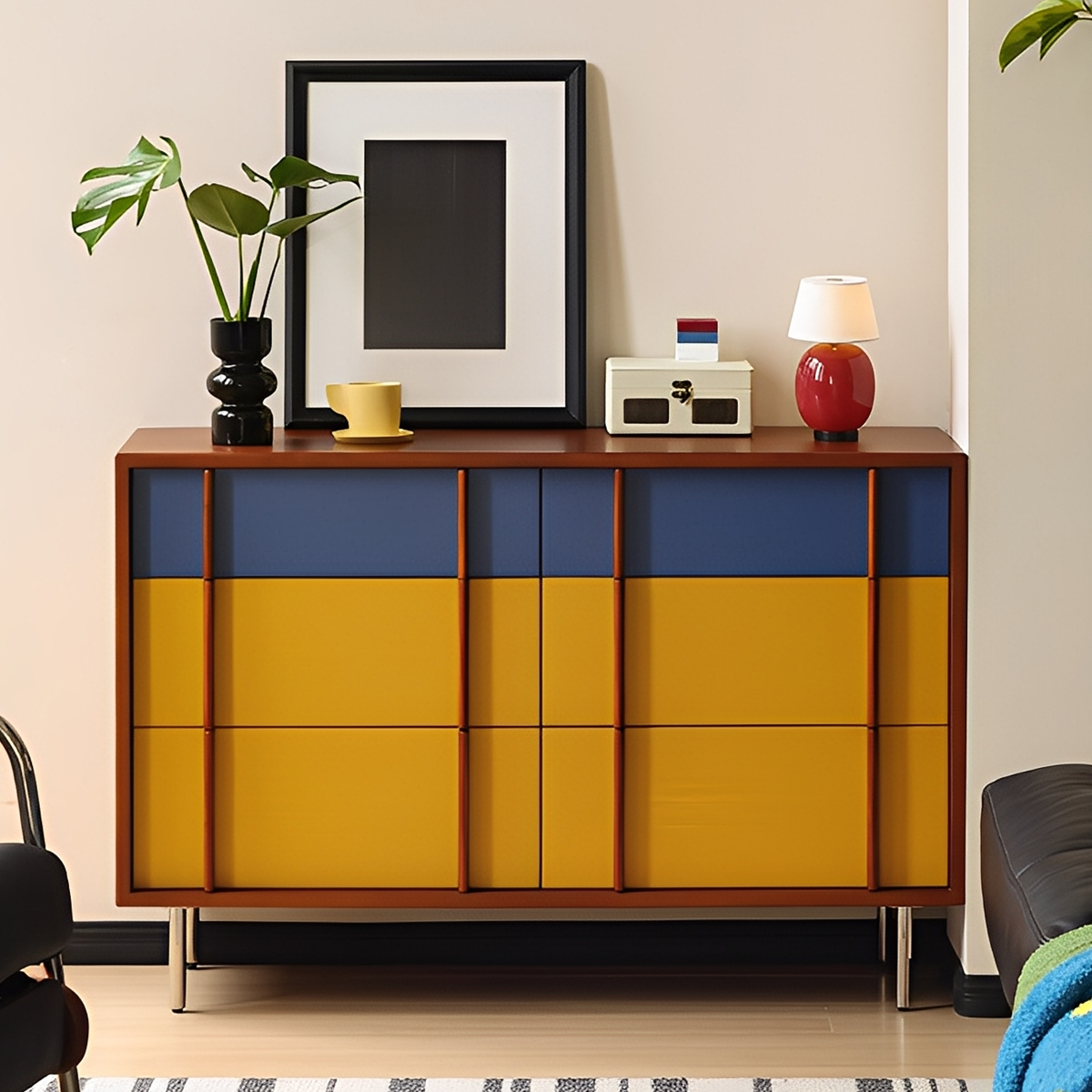 レトロカラーキャビネット