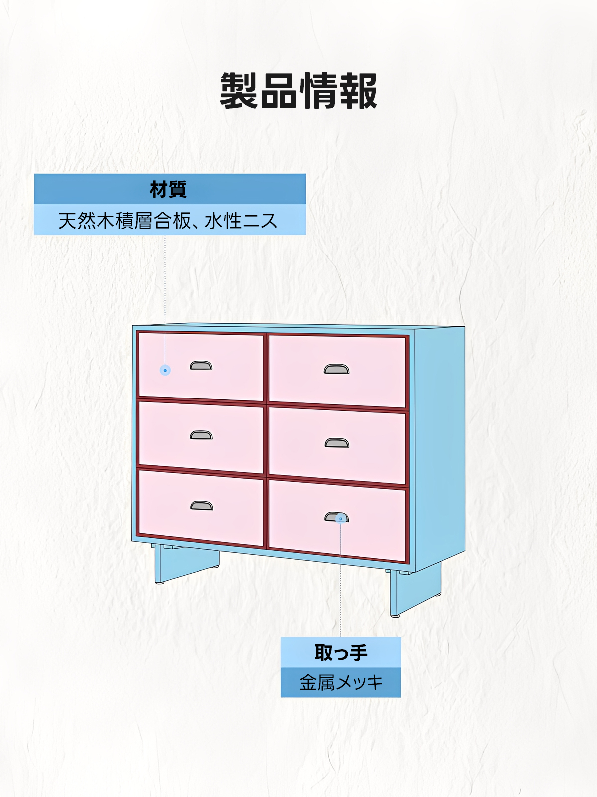 キャンディフレームチェスト