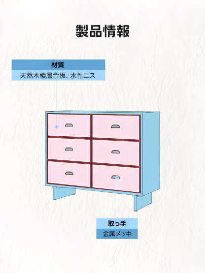 キャンディフレームチェスト