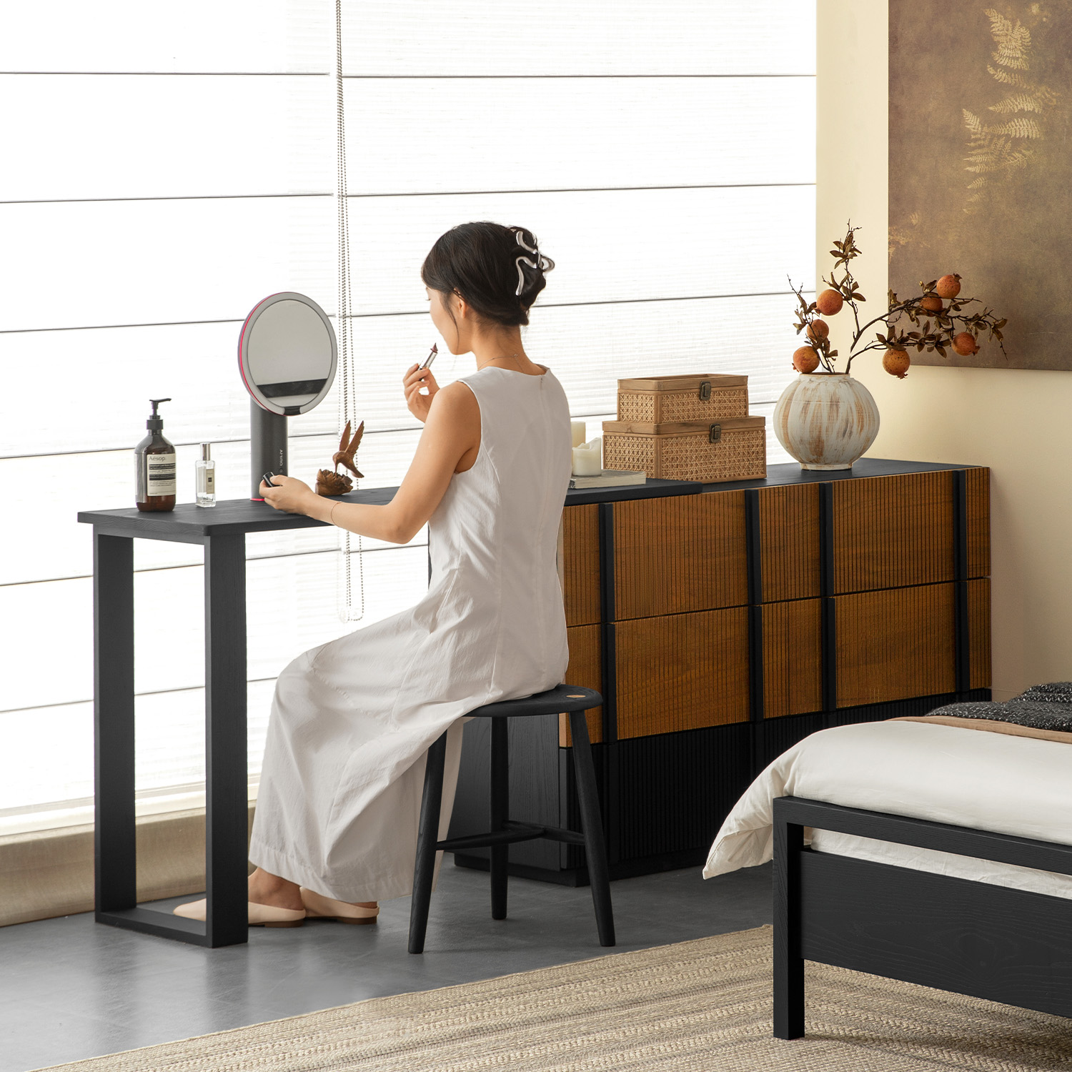 ドレッサー｜鏡付きで身支度が楽しくなるおしゃれデザイン【CAGUUU公式】
