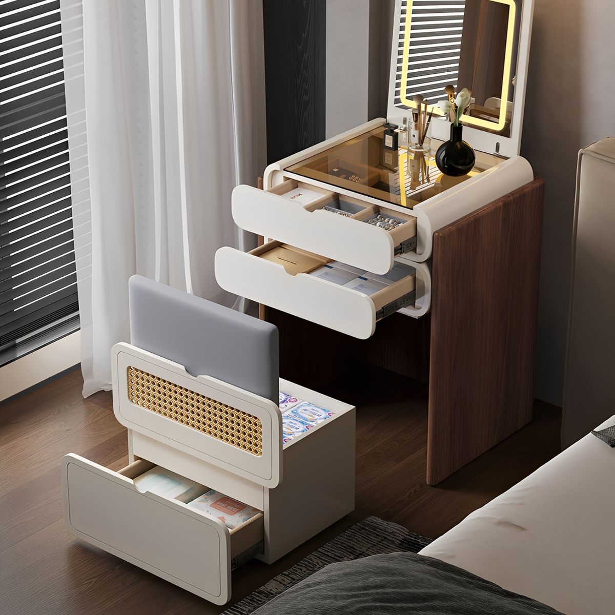 ナチュラルモダンドレッサー