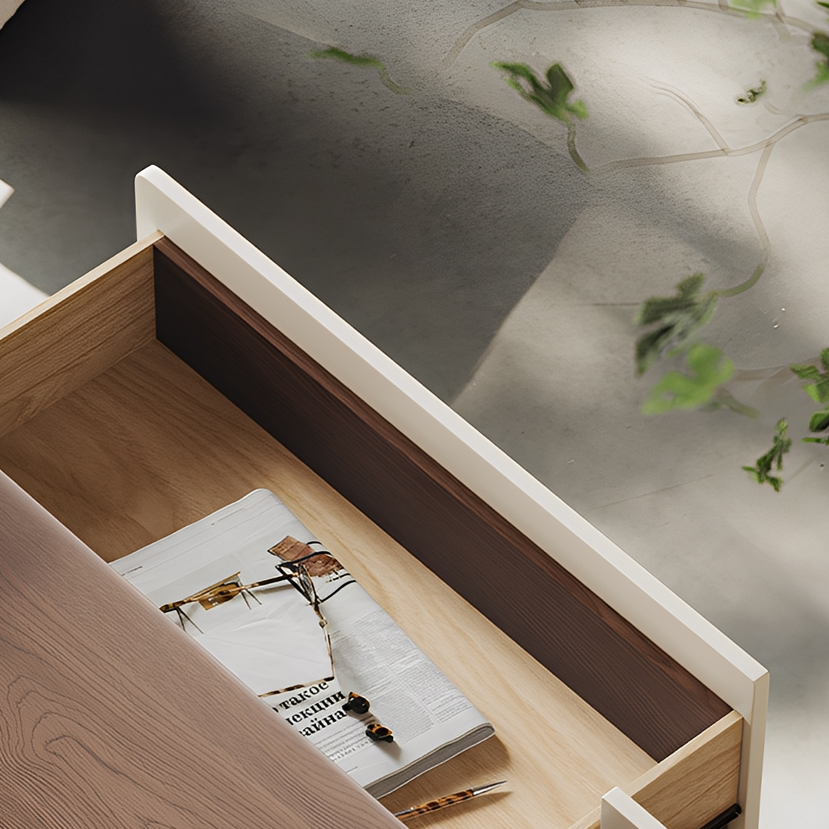 スライド式ナチュラルドレッサー