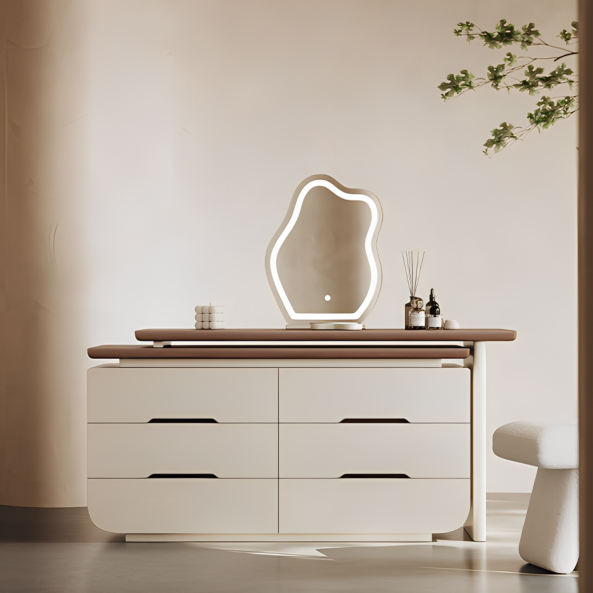 ドレッサー｜鏡付きで身支度が楽しくなるおしゃれデザイン【CAGUUU公式】