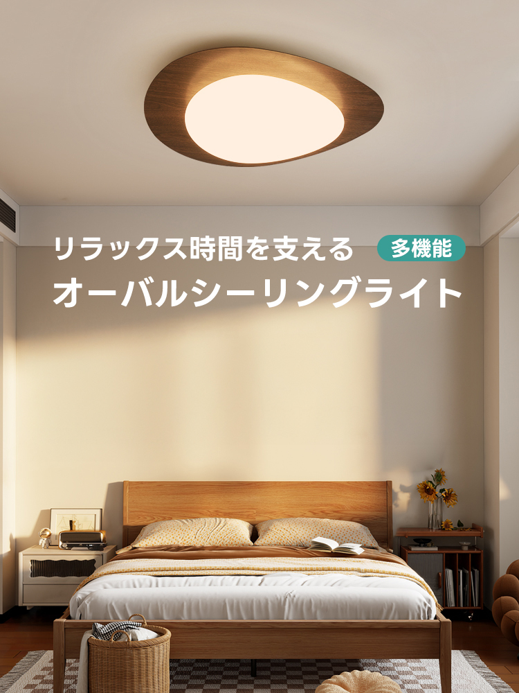 オーバルシーリングライト