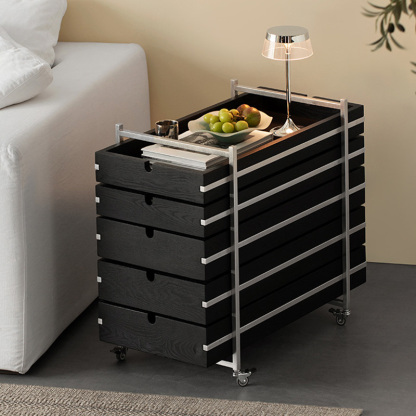 Woody Aura スライドレイヤーサイドテーブル