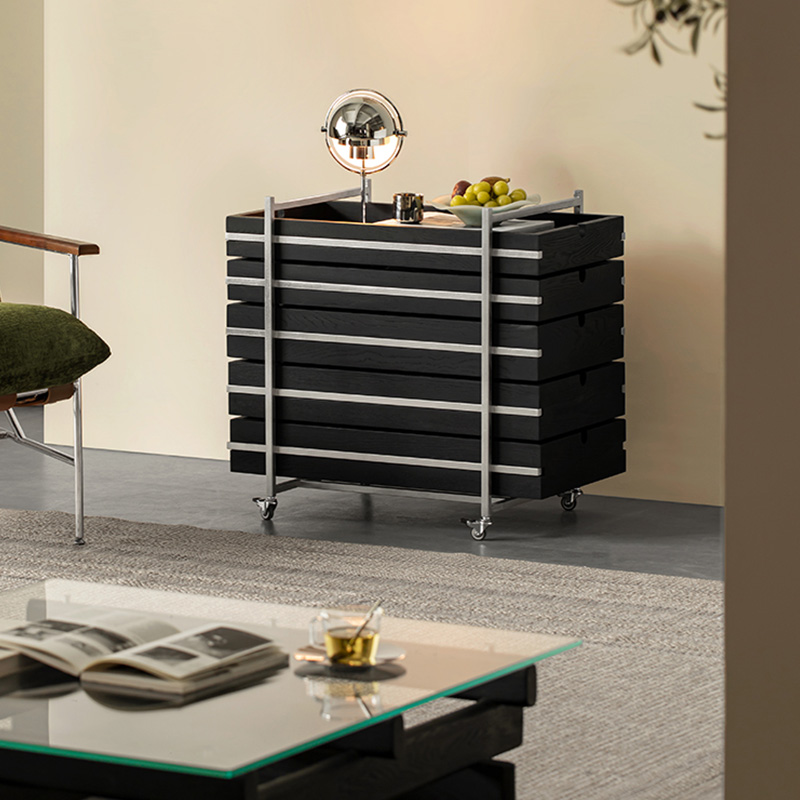 Woody Aura スライドレイヤーサイドテーブル