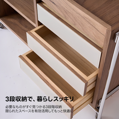 ウォールナット材 モビリティワゴン