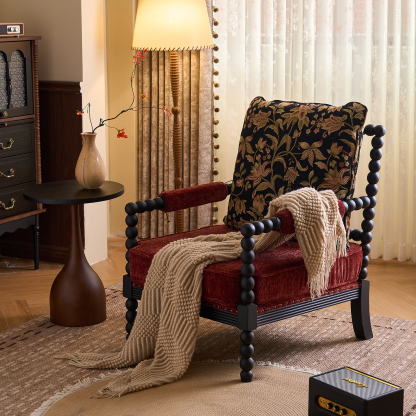 クラシックフローラル ロッキングチェア