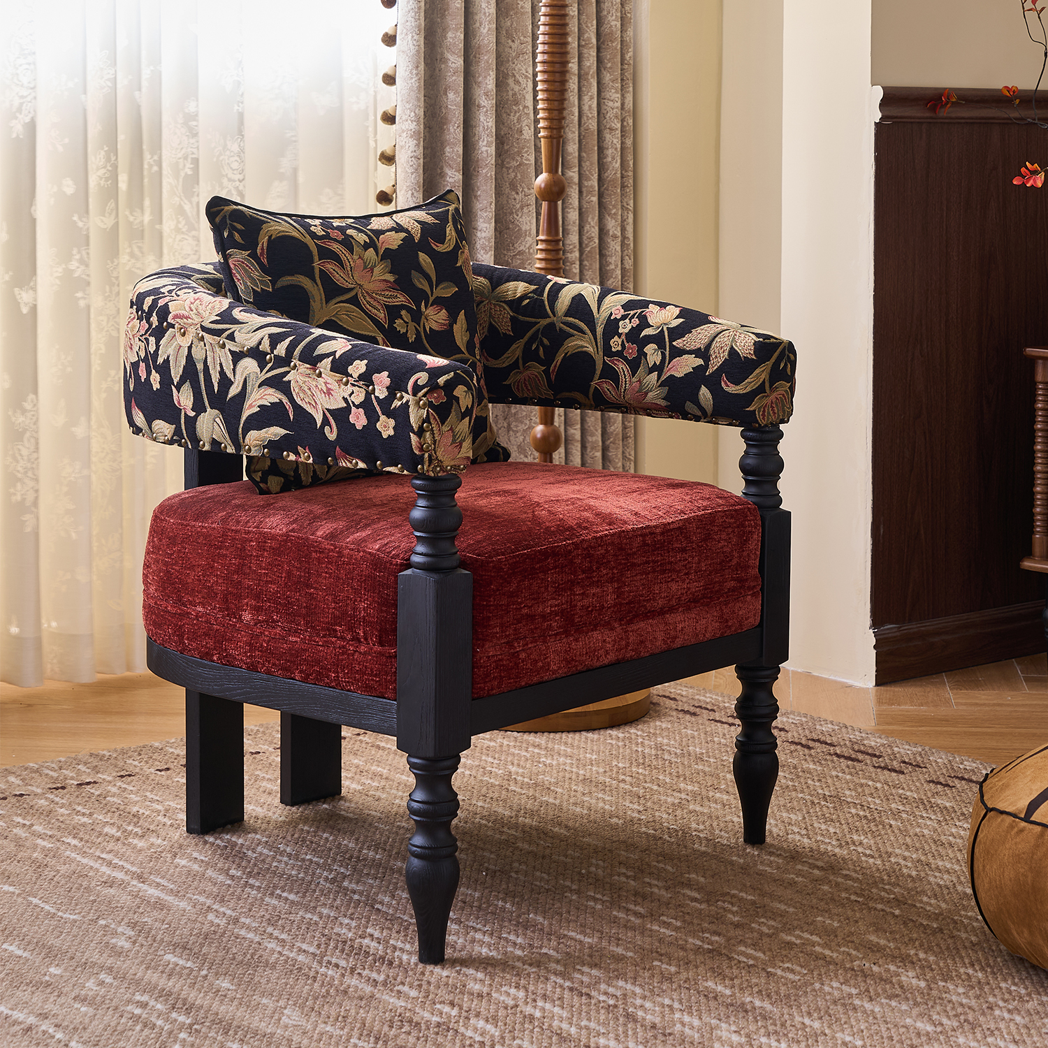 フローラルクラシックチェア