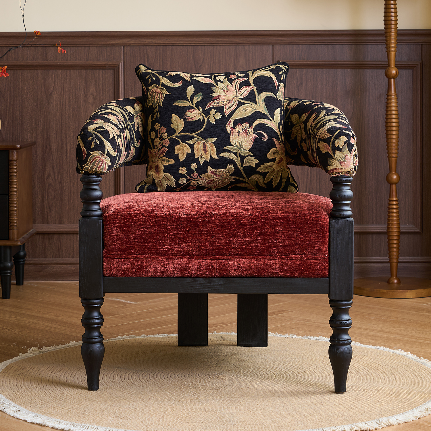 フローラルクラシックチェア