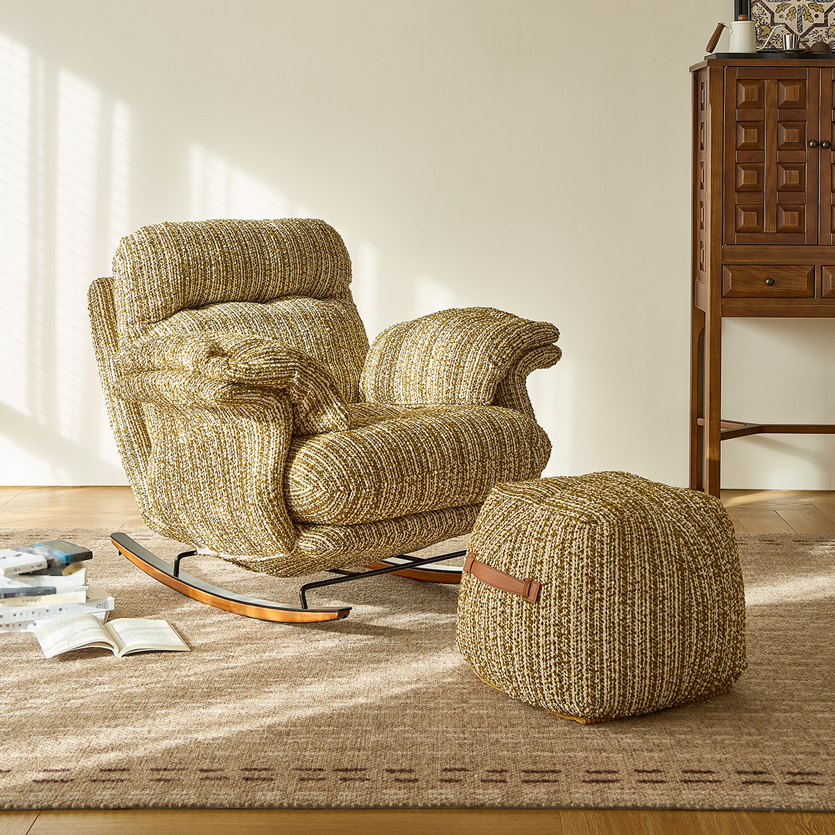 癒しの時間を楽しむロッキングチェア｜やさしい揺れで心地よい空間