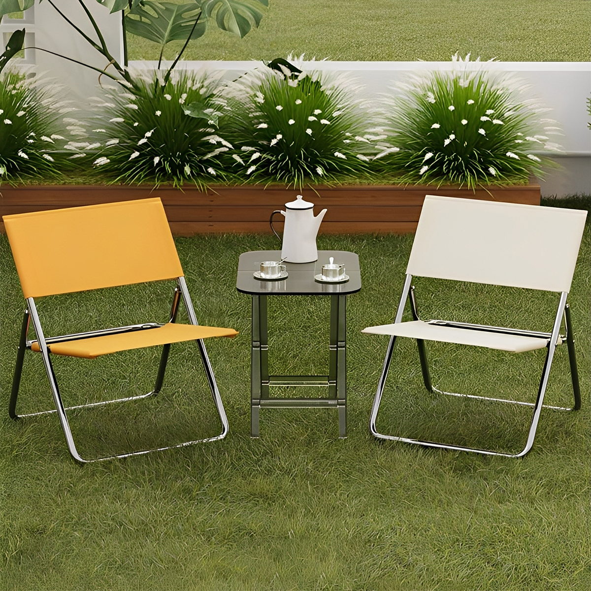 カラフル折りたたみチェア