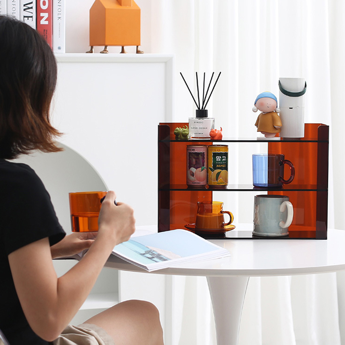 クリアステップラック