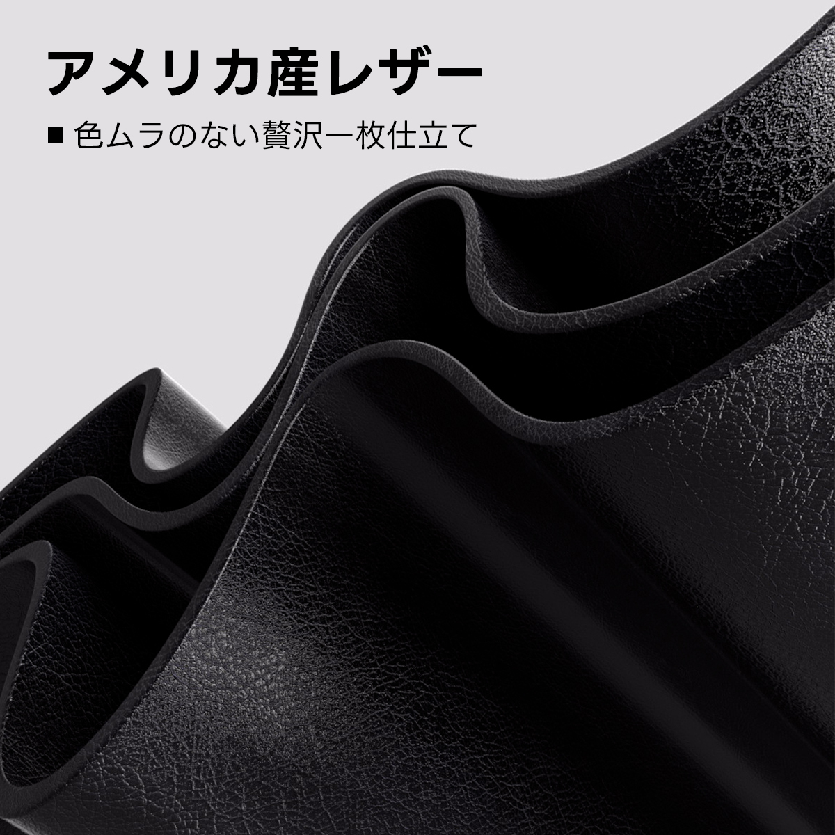 Woody Prime Oak モダンレザーソファ