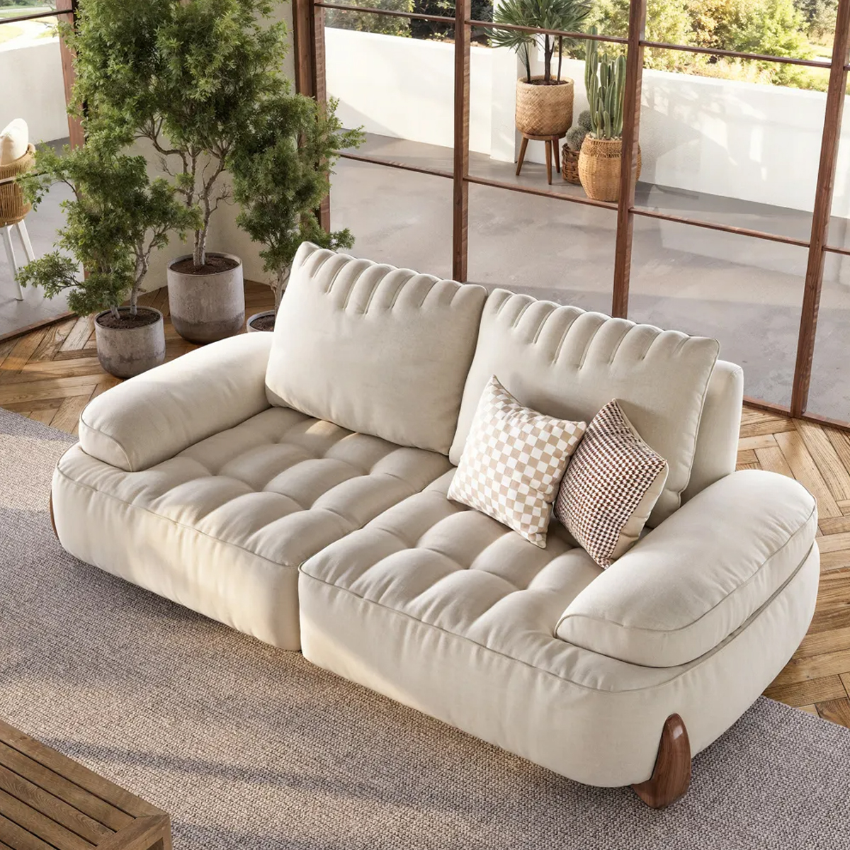 もこもこビスケットソファ – CAGUUU