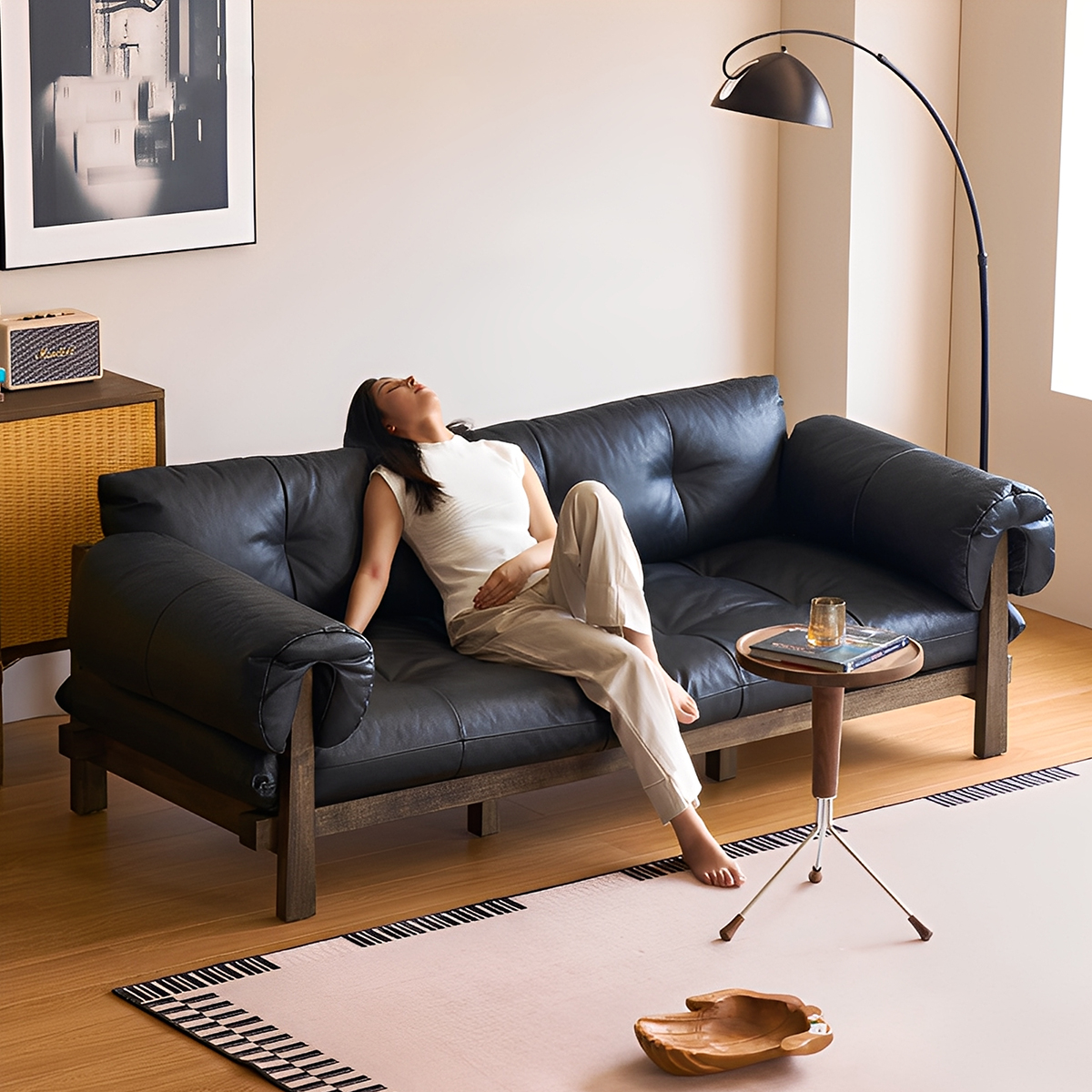 レザーソファ｜上質なレザーと柔らかな座り心地【CAGUUU公式】