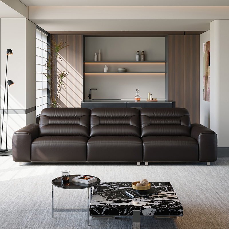 クラシックレザーソファ