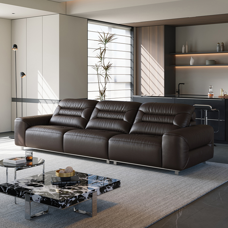 クラシックレザーソファ