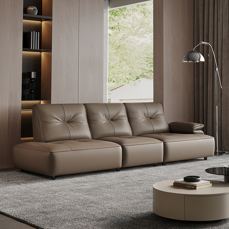 セパレート式ロイヤルレザーソファ