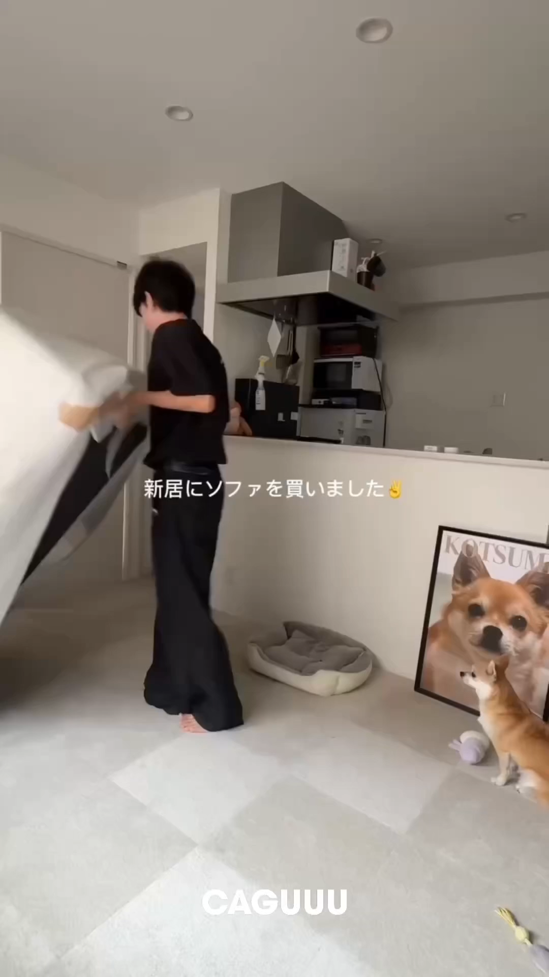 5段階背もたれ調整付きリラックスモダンソファ【カスタマイズ可】