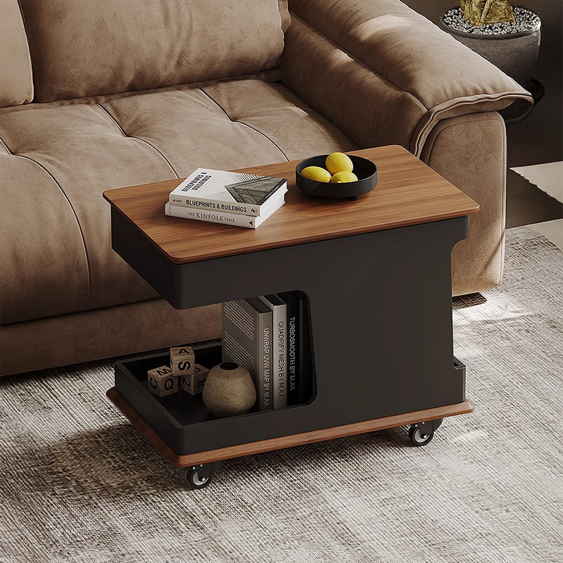 キャスター付き多機能サイドワゴン | 北欧風デザインと高品質素材の