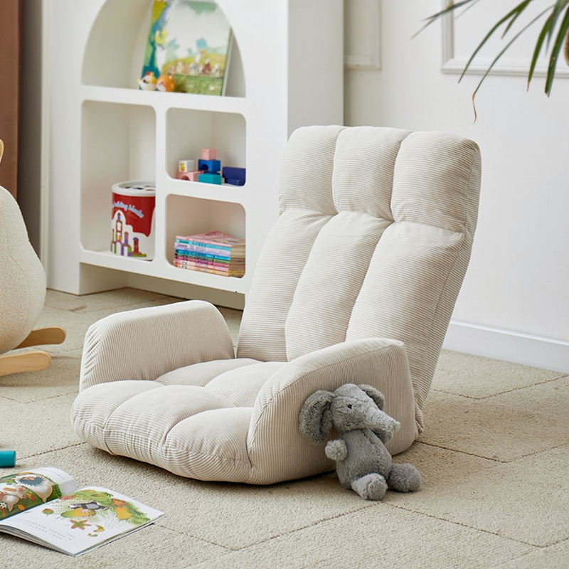 ふわふわ座椅子 | 多段階リクライニングで理想の角度 快適な