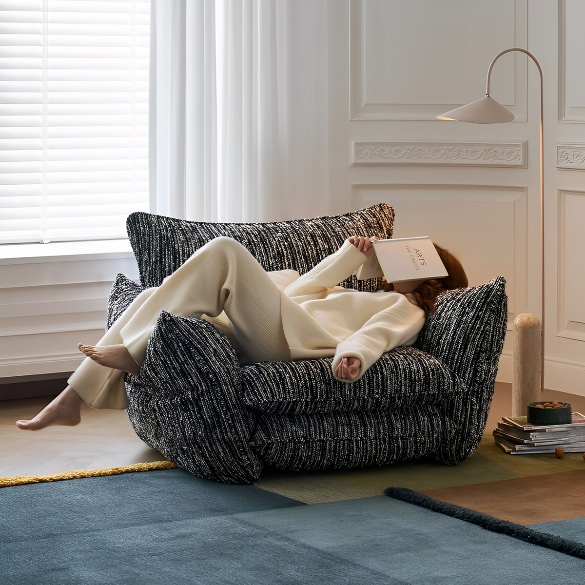 モダンクッションソファ