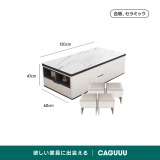 【大特価＆在庫限り】昇降式セラミックリビングテーブル - Thumbnail 20