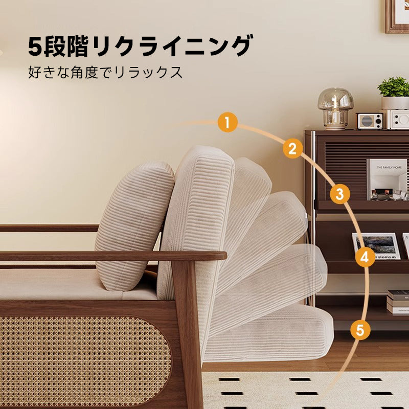 省スペース3WAYソファベッド ワイド ヘーゼルブラウン【組立式】 25日までポイント5倍 日本製 3WAY ソファベッド ブラウン ソファ