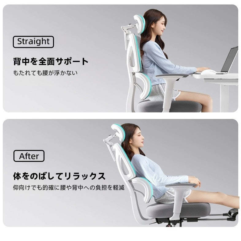 多機能回転式オフィスチェア