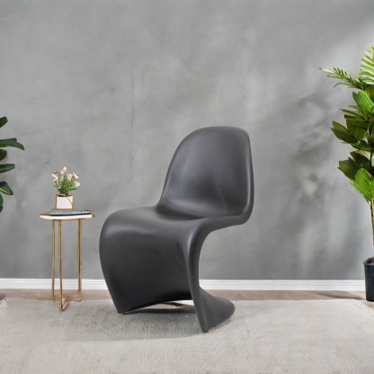 シェルデザインスタッキングダイニングチェア