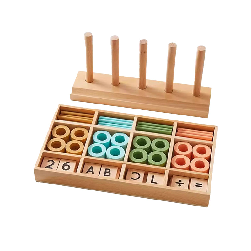 キッズ用木製数字教材