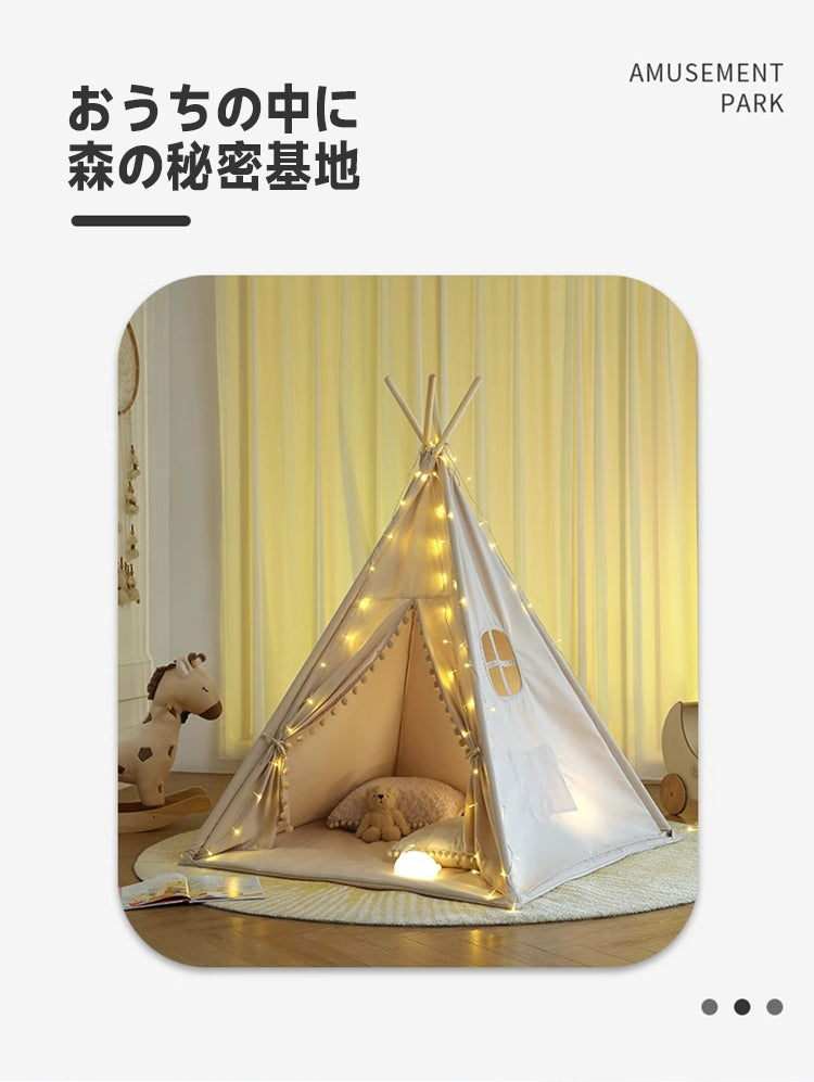 インディアンキッズテント 子供向け シンプル 子供部屋/キッズ インディアンキッズテント 子供向け シンプル 子供部屋/キッズ