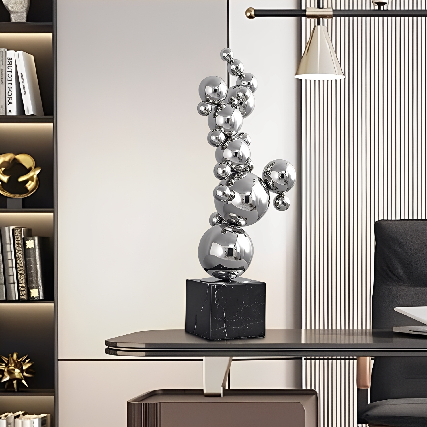 メタリックバブルオブジェ – CAGUUU