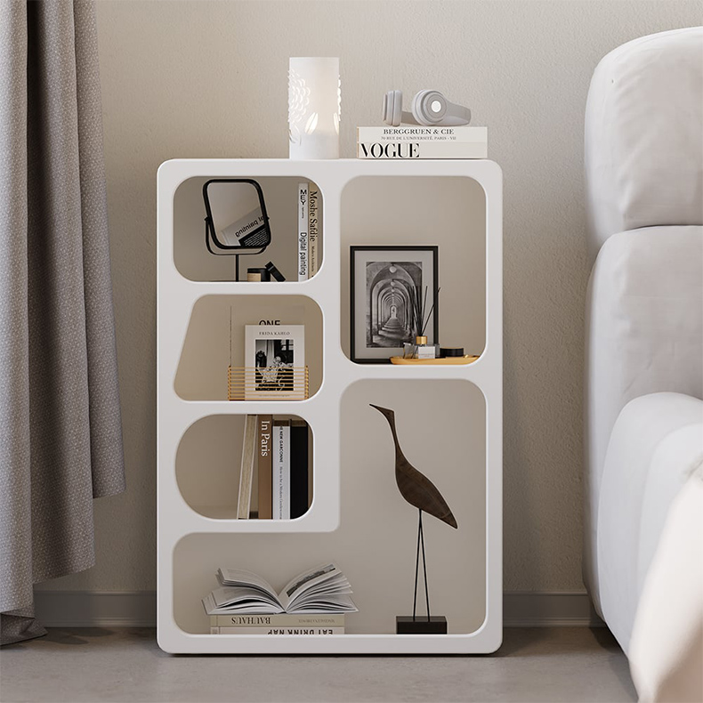 カーブラインラック | 柔らかな曲線が特徴の北欧スタイル収納 – CAGUUU