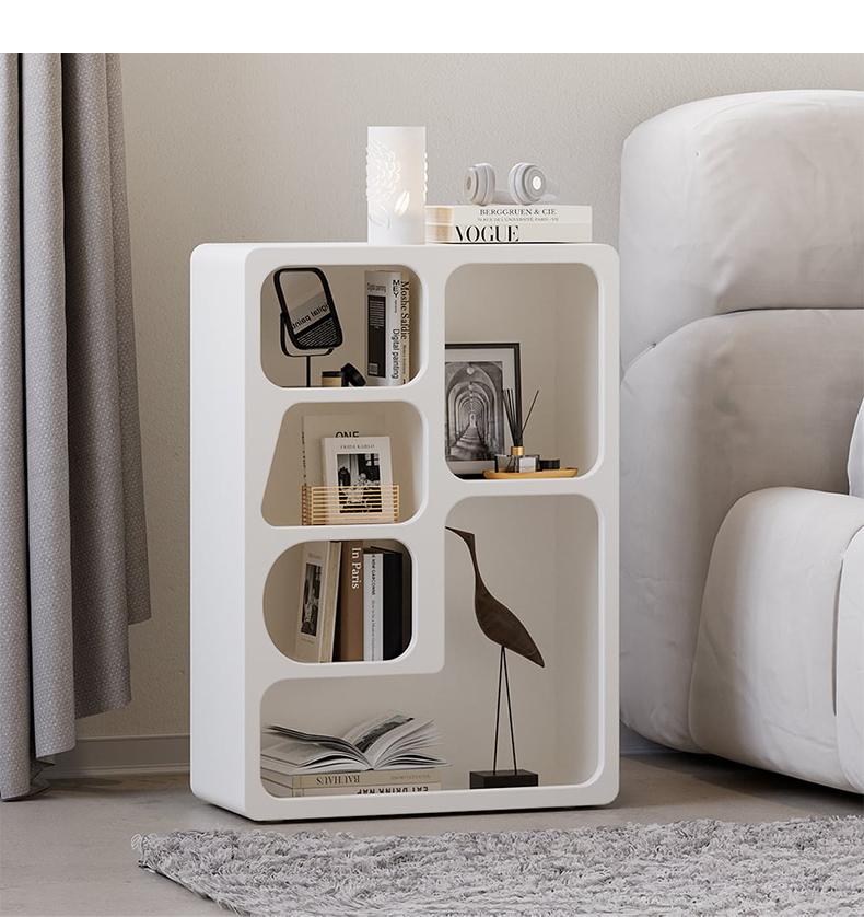 カーブラインラック | 柔らかな曲線が特徴の北欧スタイル収納 – CAGUUU