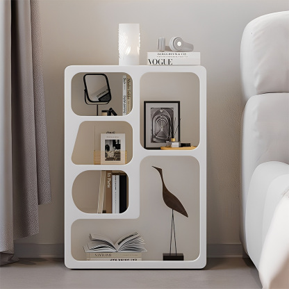 カーブラインラック | 柔らかな曲線が特徴の北欧スタイル収納 – CAGUUU