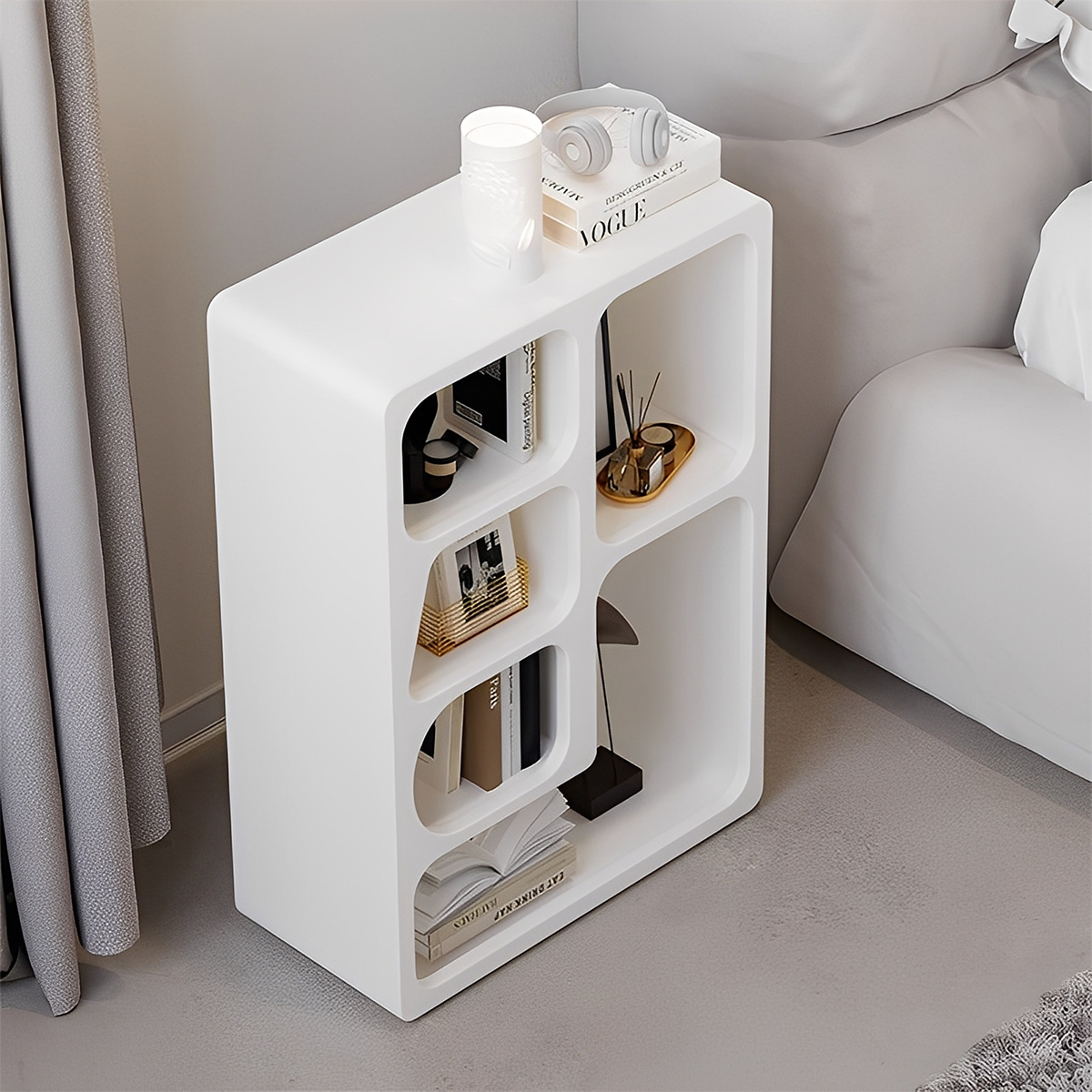 カーブラインラック | 柔らかな曲線が特徴の北欧スタイル収納 – CAGUUU